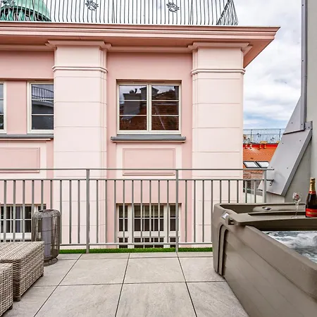 Baltyk Luxury Seeblick - Premium Z Prywatnym Jacuzzi Na Tarasie Apartmanhotel
